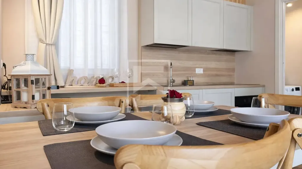 Dining Room - Restored Triplex with Garden View in Manerba del Garda