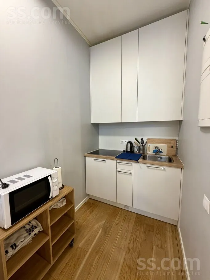 Köök - Renovated Studio in Riga Centre