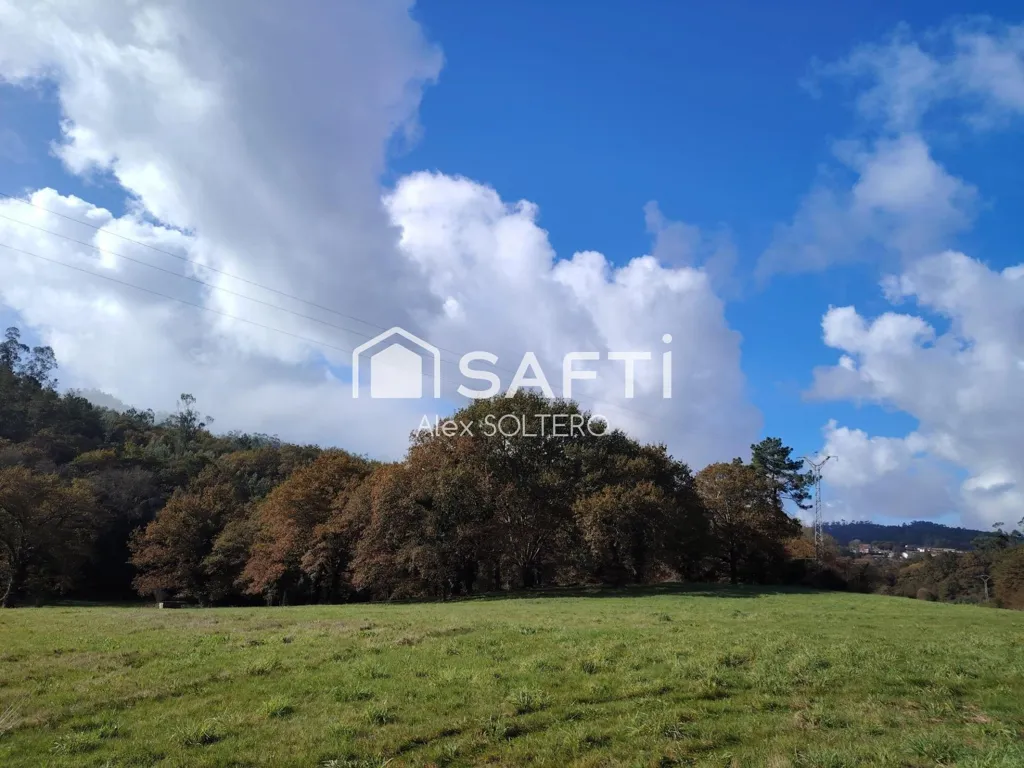 Jardin - Stone House with Large Plot in Negreira
