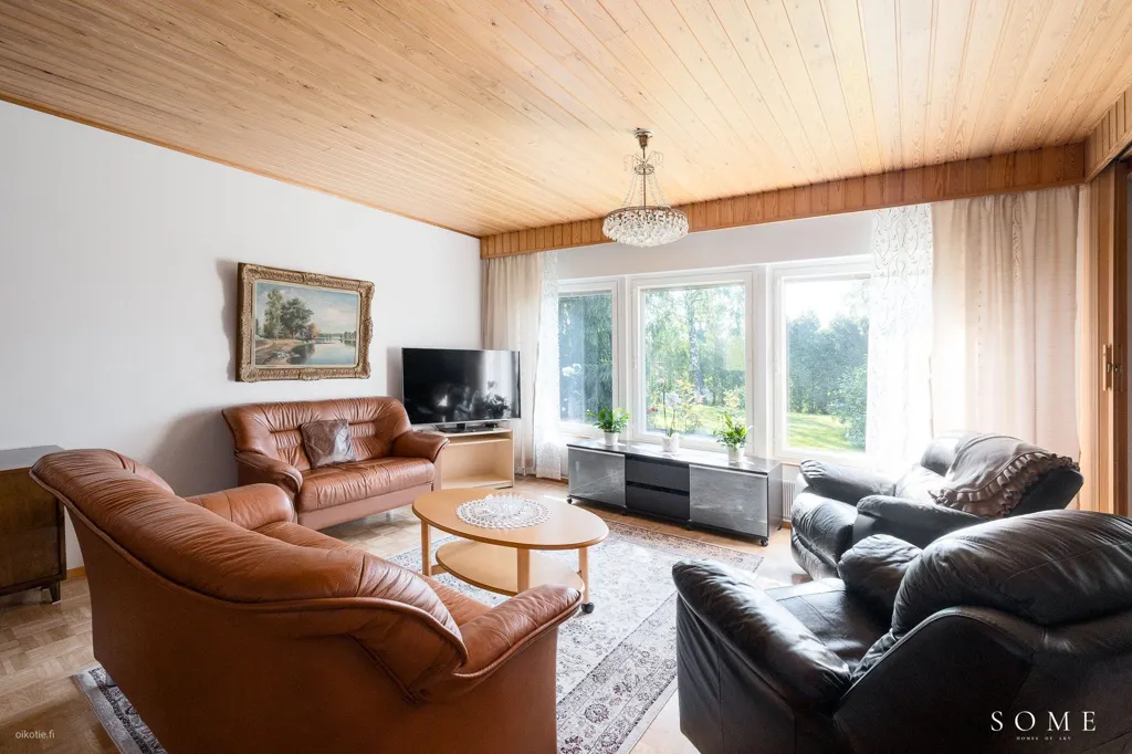Séjour - Spacious Detached House with Garden in Tuusula