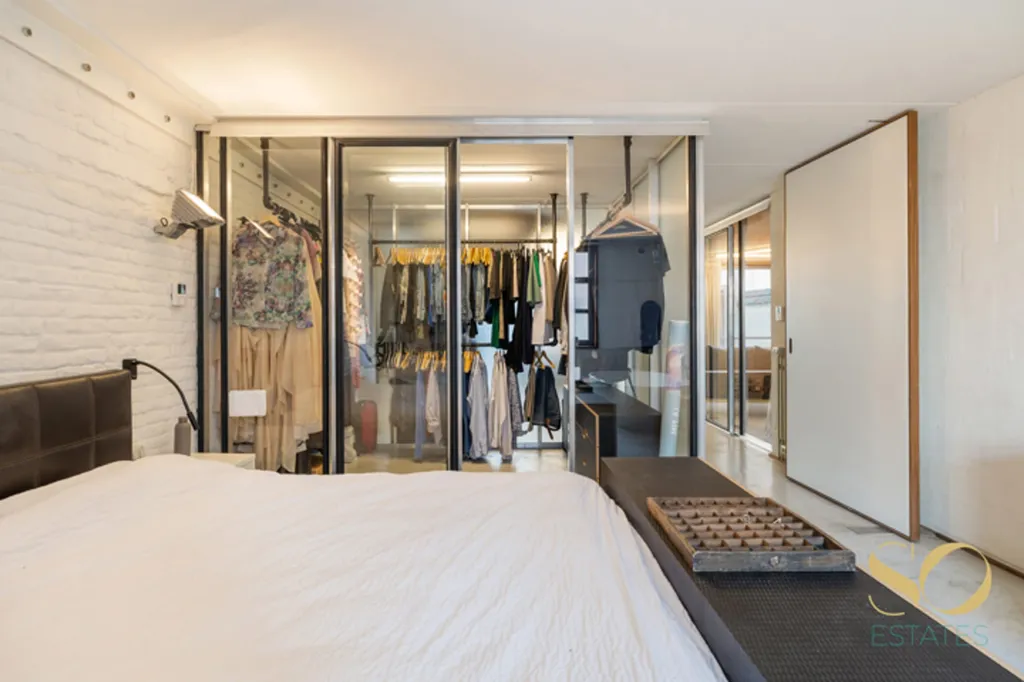 Bedrooms - Duplex Loft with Terrace in Brussels