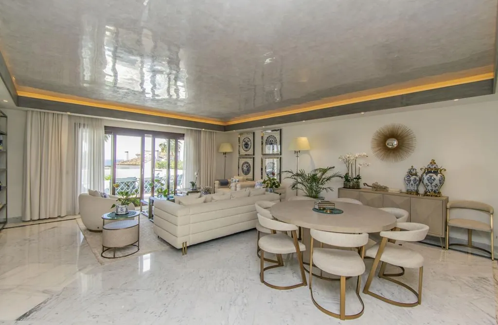 Söögituba - Luxury Apartment with Sea Views in Marbella