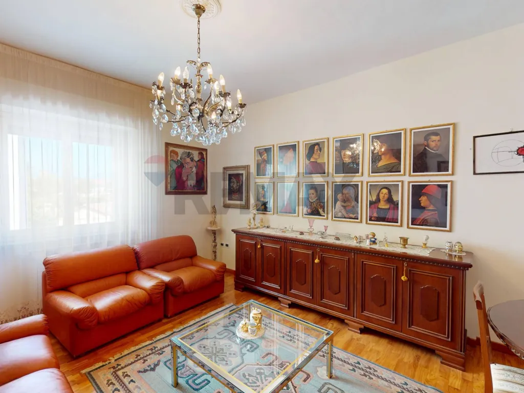 Séjour - Apartment with Two Terraces in Fabriano
