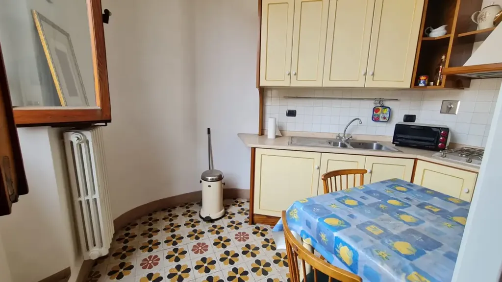Köök - Restored Liberty-Style Semi-Detached Villa in Montevarchi