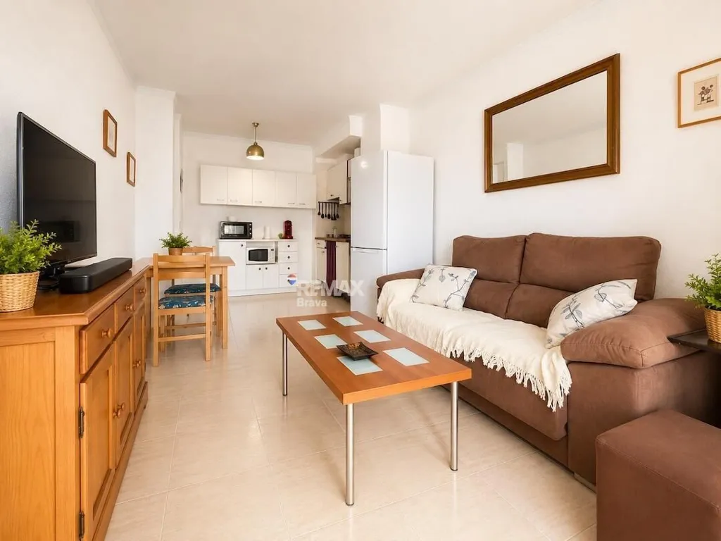 Séjour - Apartment with Terrace in Empuriabrava