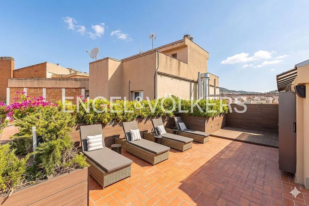 Terrass - Reformed Apartment with Catalan Vault in El Putxet