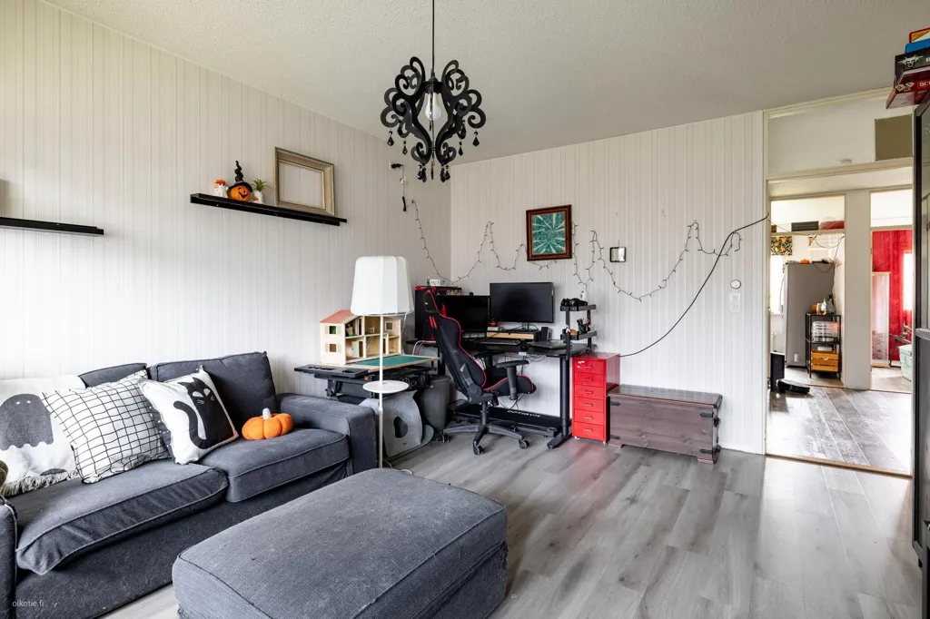 Salón - Duplex with Garden in Kangasala