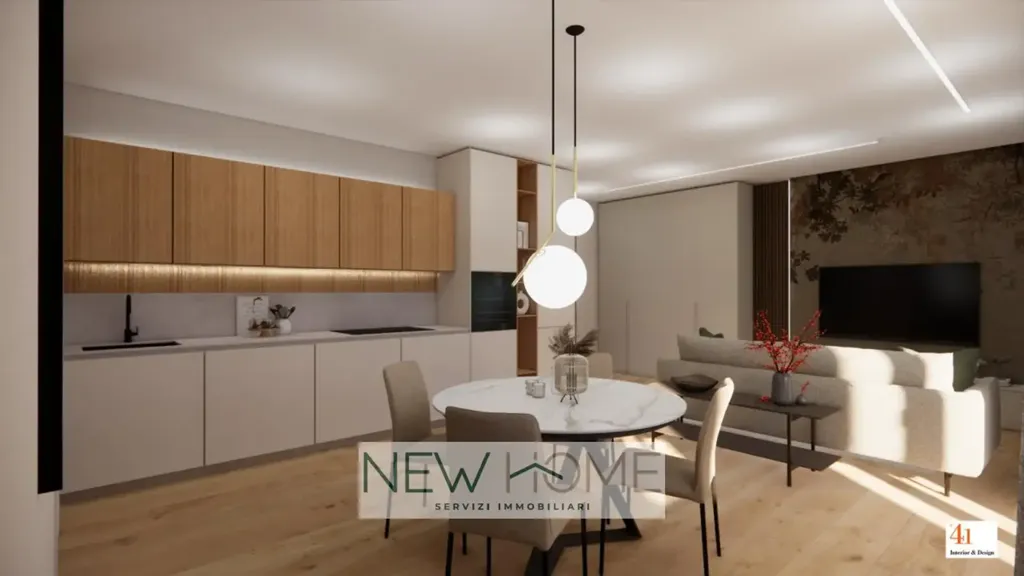 Kitchen - Class A4 Apartment with Terrace in Verona