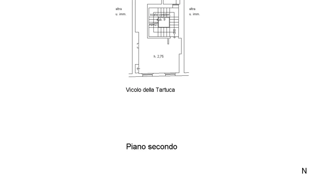 Plaan - Rustic-Style Flat in Siena's Historic Centre