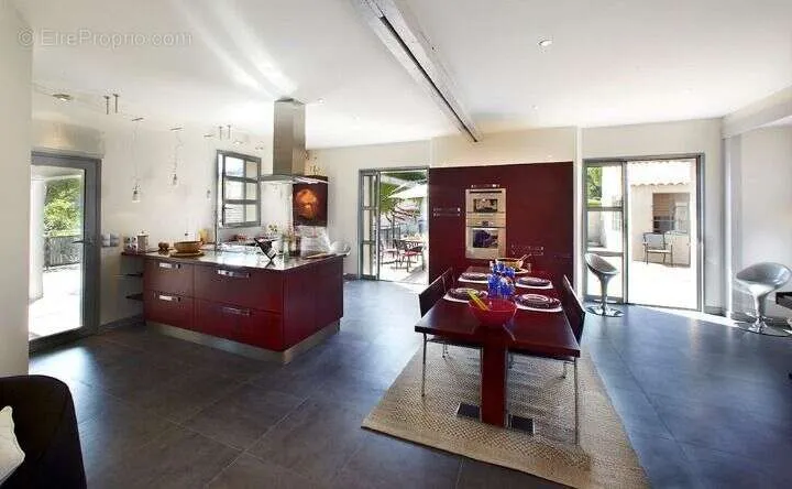 Köök - Loft with Terraces in Vaison-la-Romaine