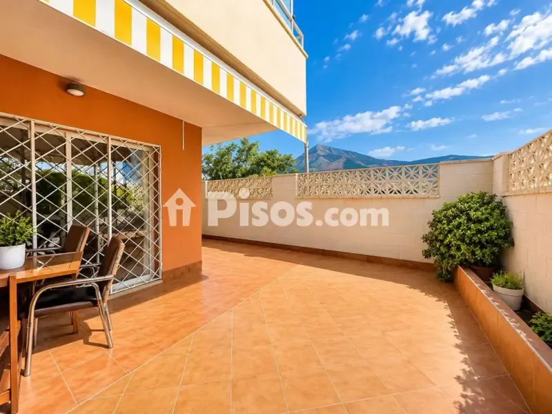 Terrasse - Apartment with Terrace in Arroyo de la Miel