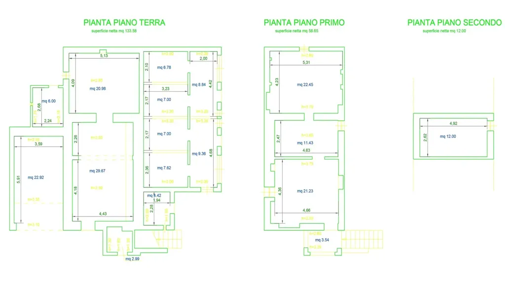 Plan - Rustic Casale with Garden in Sinalunga