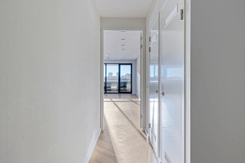 Entrée - Modern Apartment with Balcony in Rotterdam