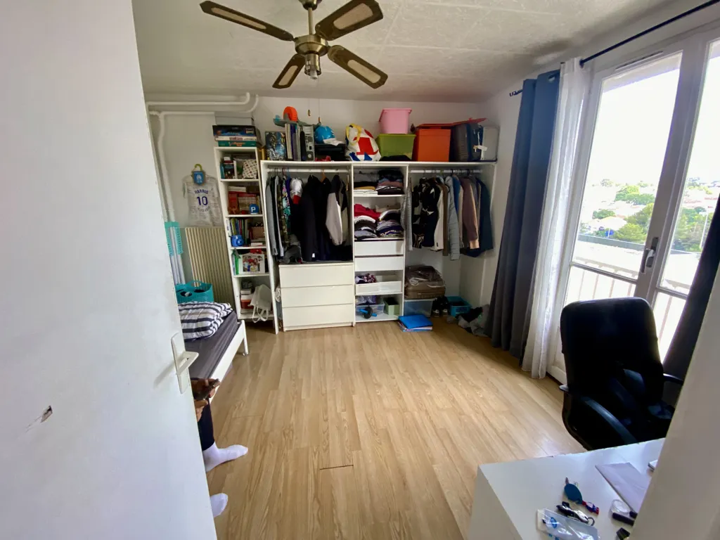 Bedrooms - T3/4 Apartment with Balcony in Marseille