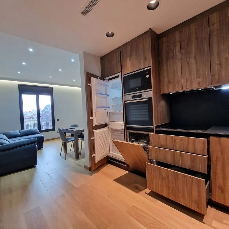 Cuisine - Apartment with Terrace on Avenida Diagonal