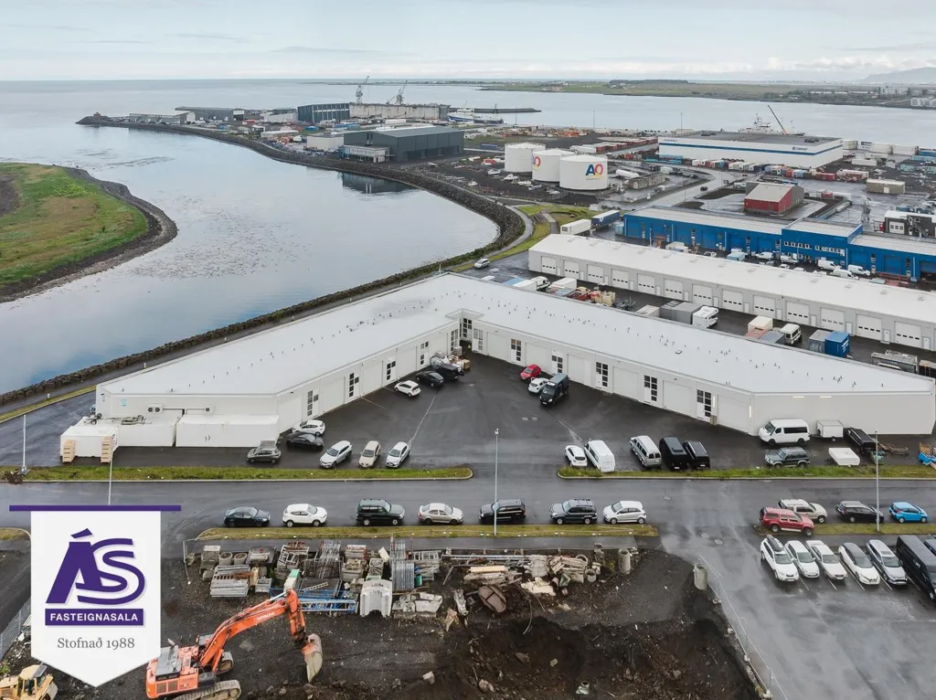 Vista aerea - Warehouse with Loft Space in Hafnarfjörður