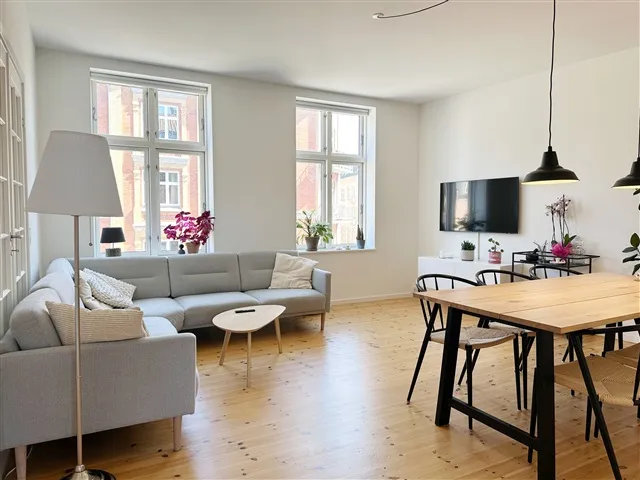 Salle à manger - Apartment with Boulevard Views in Aalborg