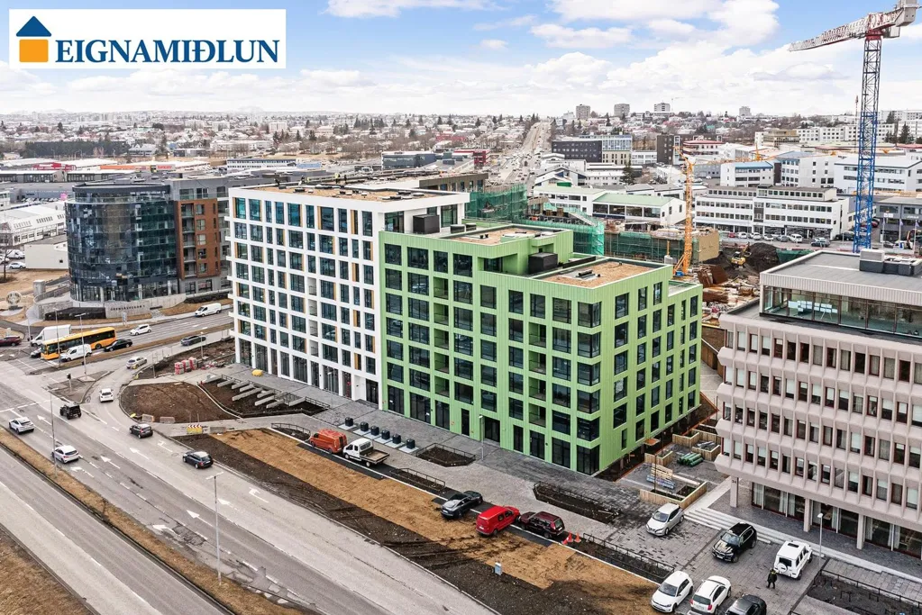 Õhuvaade - Apartment with Car Parking in Reykjavik