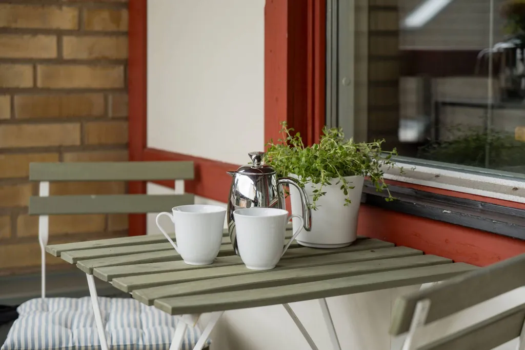 Terrasse - Apartment with Balcony in Helsingborg