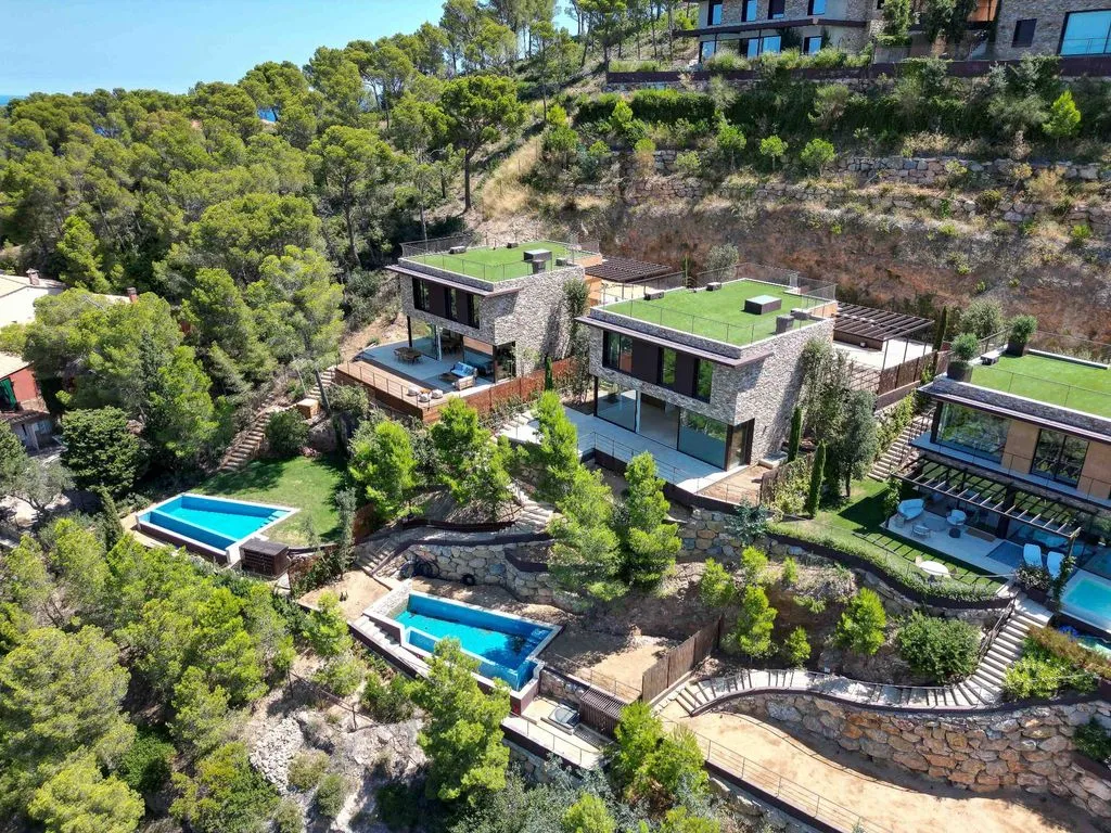 Õhuvaade - Luxury Villa with Sea View in Begur
