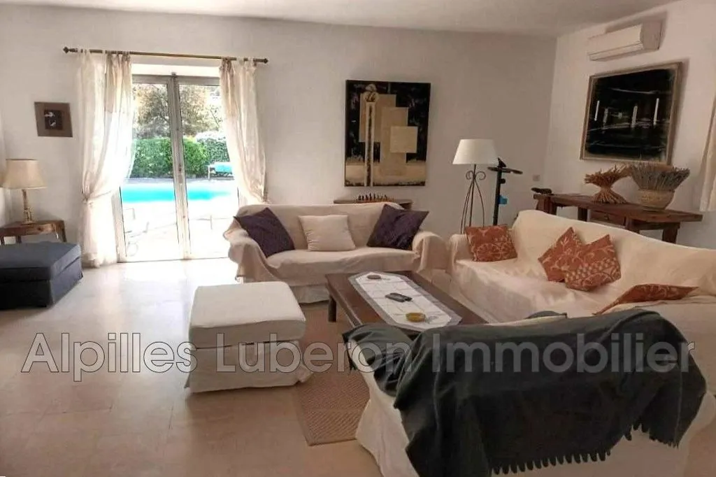 Séjour - Villa Luxe avec Piscine à Eygalières