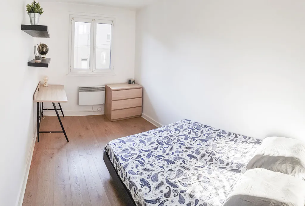 Chambres - Appartement T4 Meublé à Saint-Martin-d'Hères