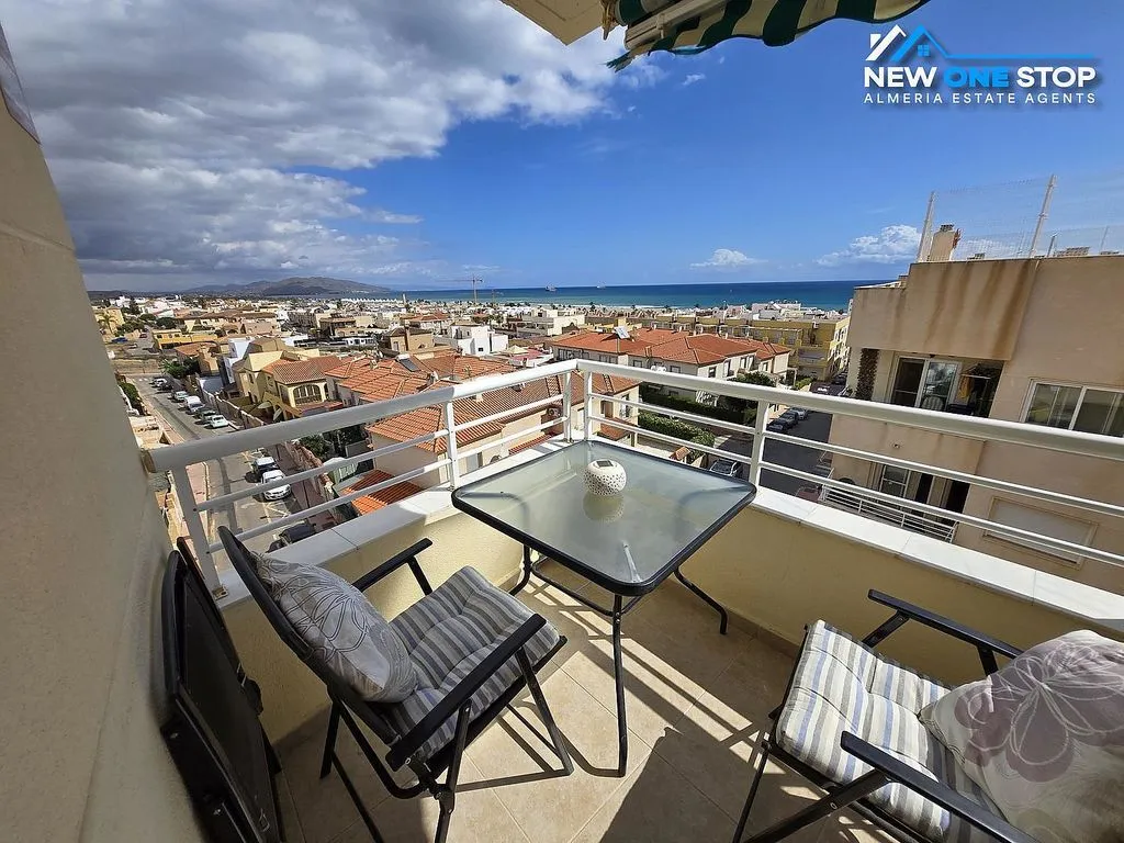 Balcon - Penthouse with Sea View and Rooftop Pool in Garrucha