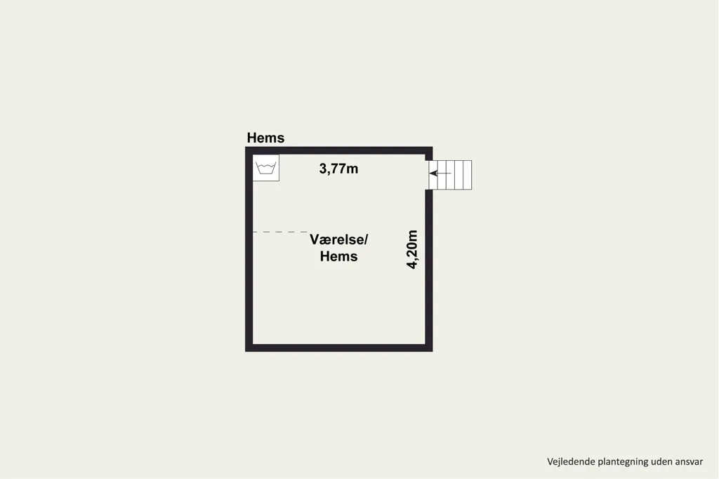 Plan - Condo with Terrace in Ebeltoft
