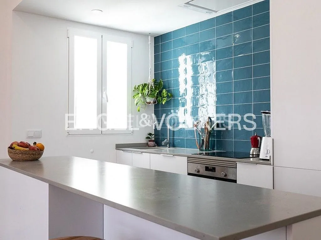 Cuisine - Penthouse with Terrace in Ruzafa, Valencia