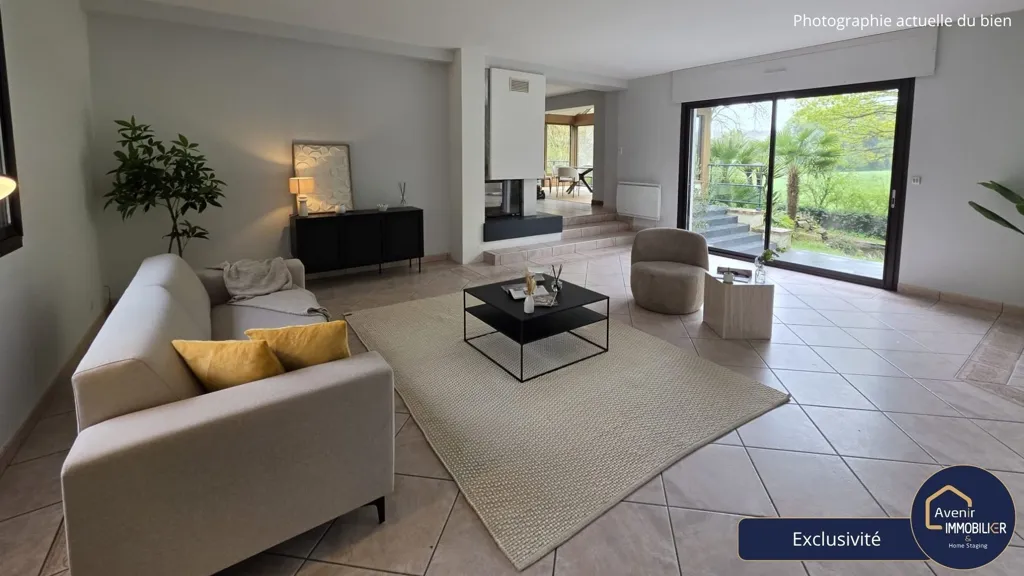 Séjour - Maison avec Jardin à Savenay