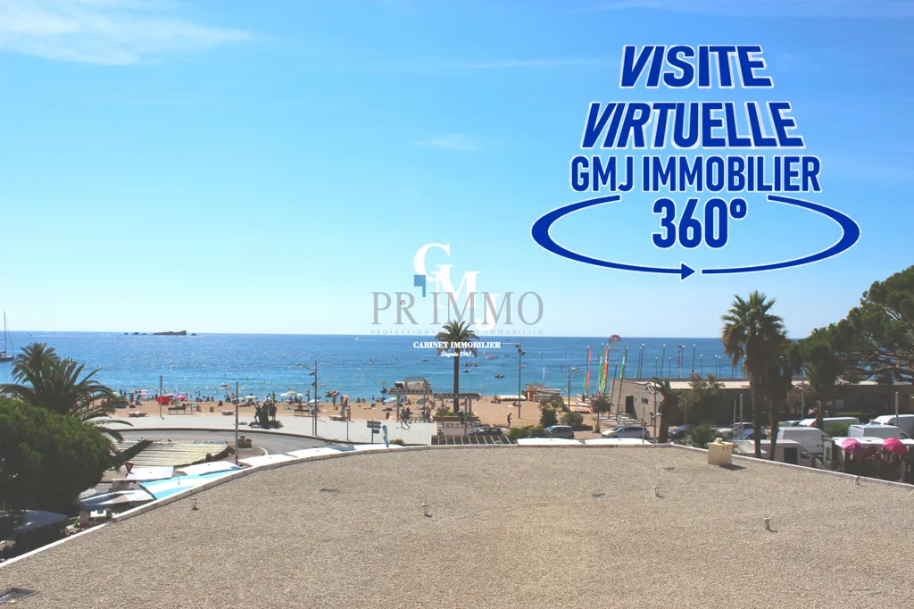 3-Bed Apartment with Sea View in Fréjus Plage
