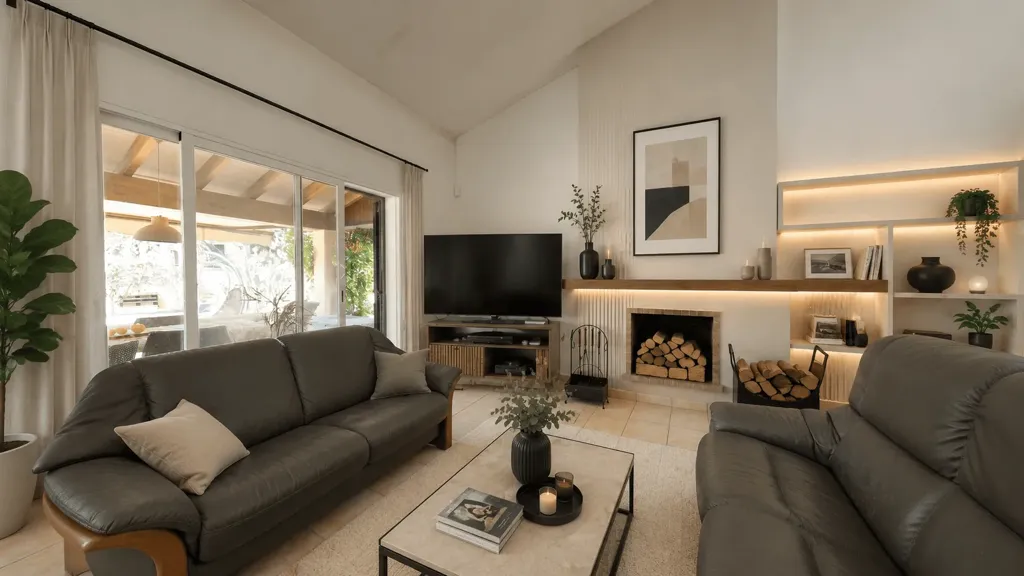 Séjour - Maison 4 chambres à Sant Llorenc des Cardassar