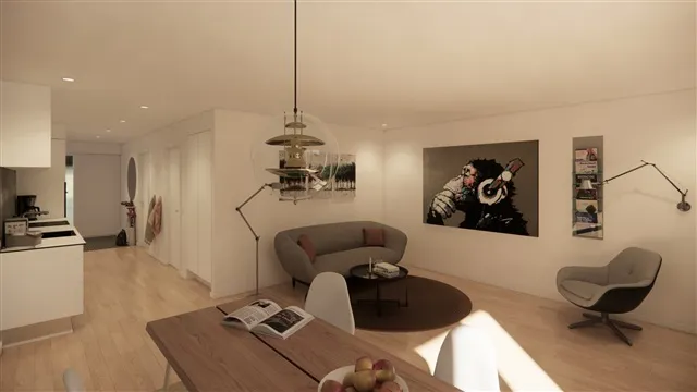 Contemporary Apartment with Balcony in Vordingborg
