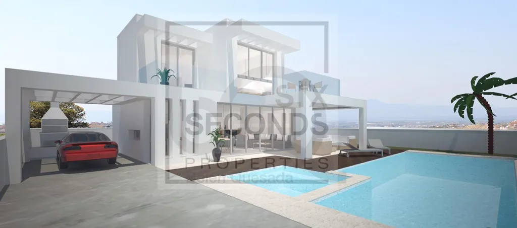 Piscine - Detached Villa with Pool in San Fulgencio