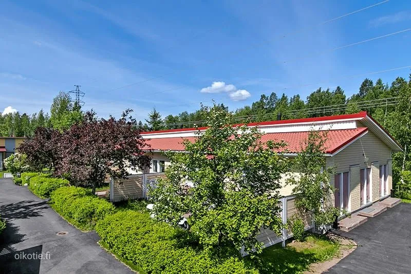 Õhuvaade - Terraced House with Private Sauna in Ilola, Vantaa
