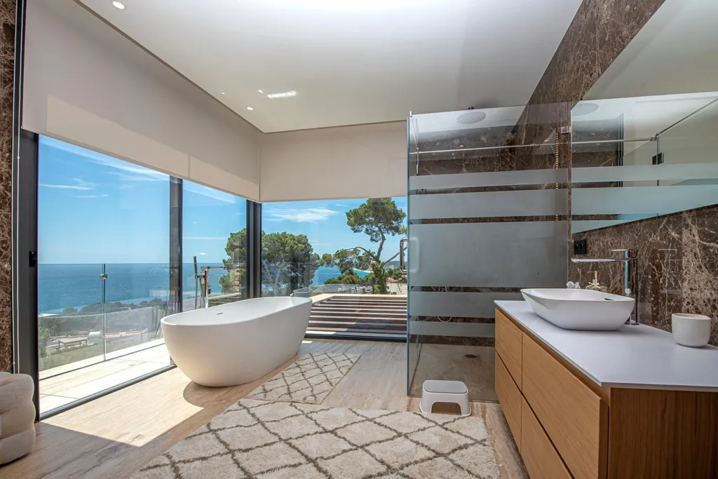 Salles de bain - Modern Villa with Sea Views in Sant Antoni