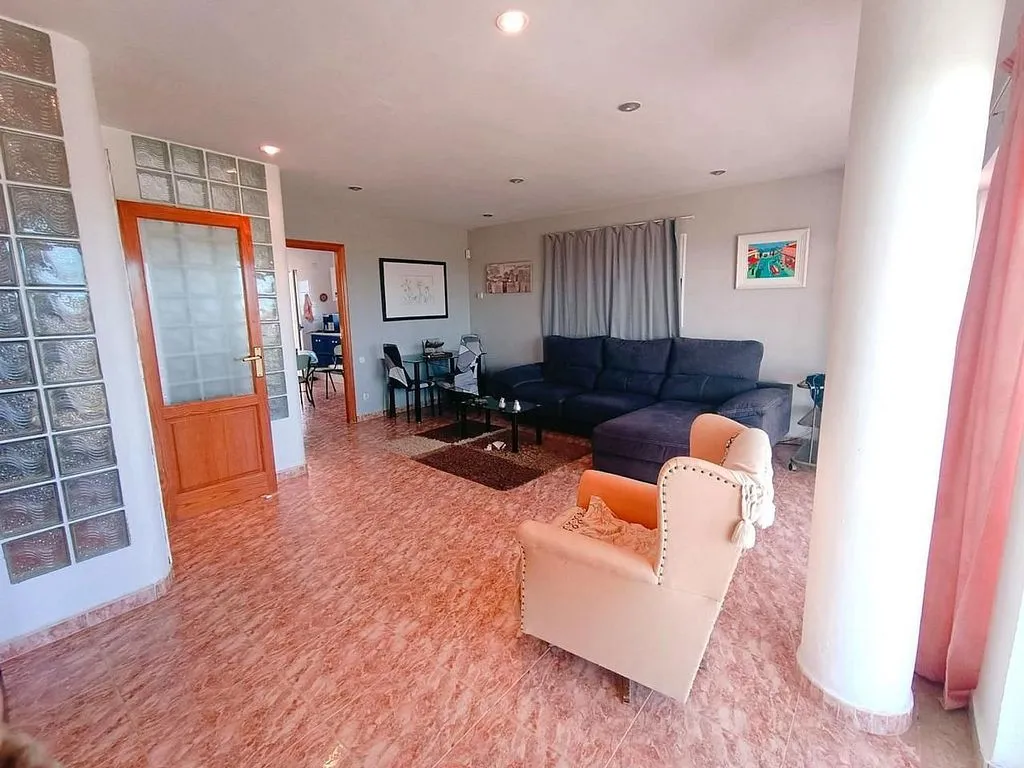 Séjour - Chalet with Sea View in Oliva Playa