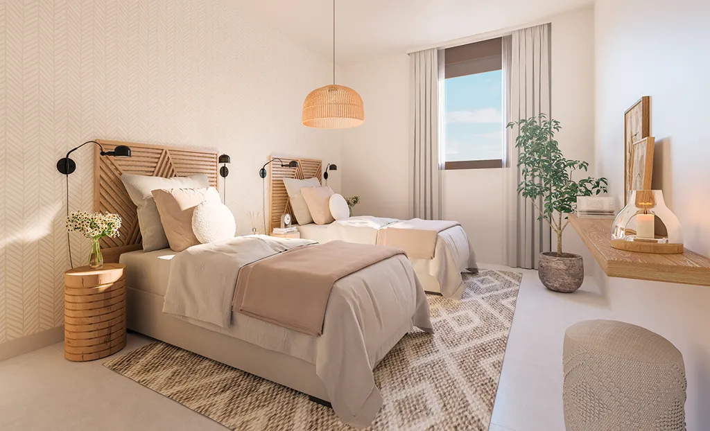 Chambres - Modern Apartment with Pool in Estepona