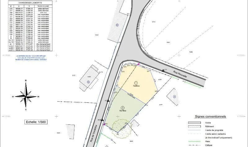 Plaan - Rural Plot in Quiet Village Lane