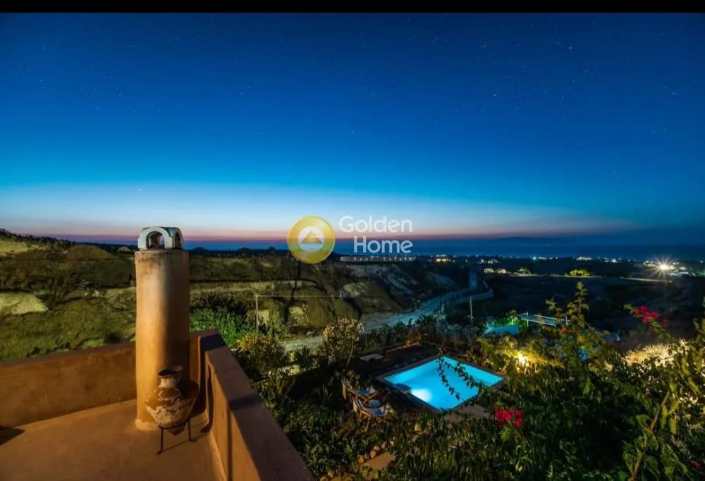 Bassein - Luxury Villa with Sea View in Santorini