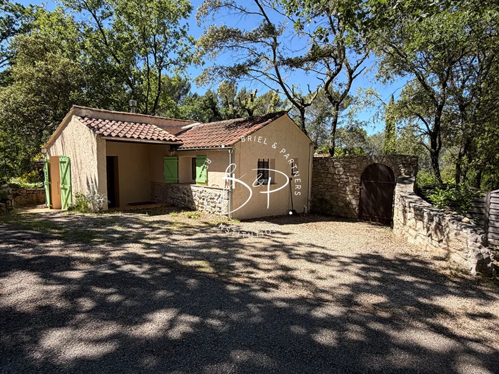 Extérieur - Maison en Pierre avec Piscine à Lorgues