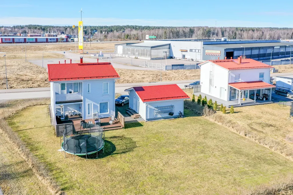 Õhuvaade - Contemporary Villa with Lake View in Vihti