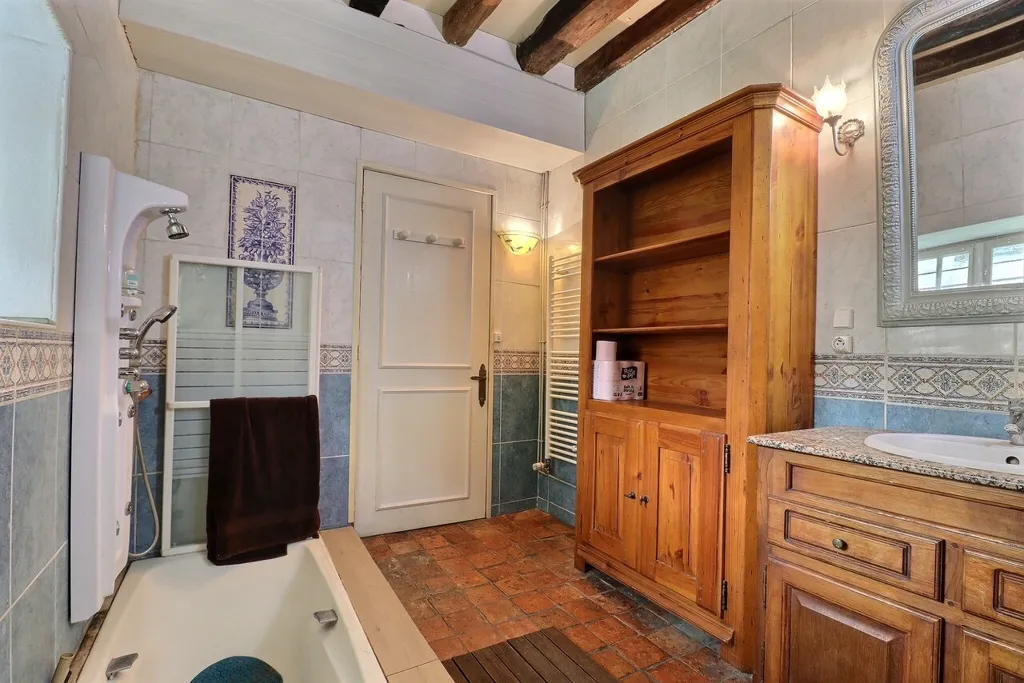 Bathrooms - Character House with Garden in Aschères-le-Marché