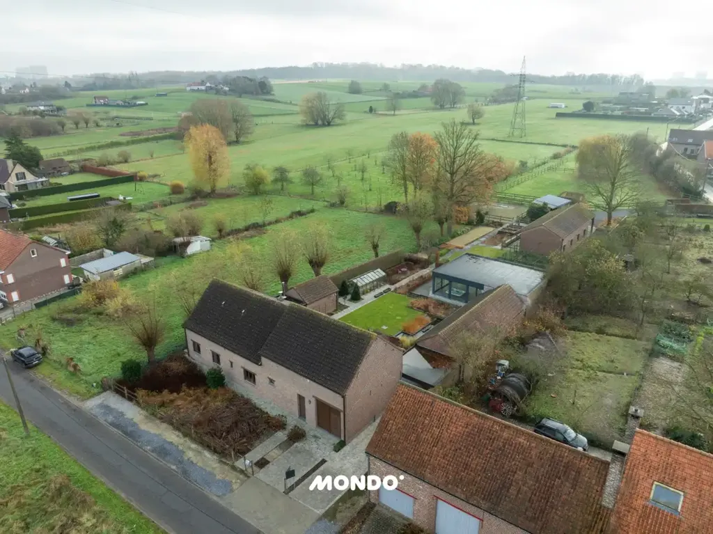 Aerial - Estate with Indoor Pool near Brussels