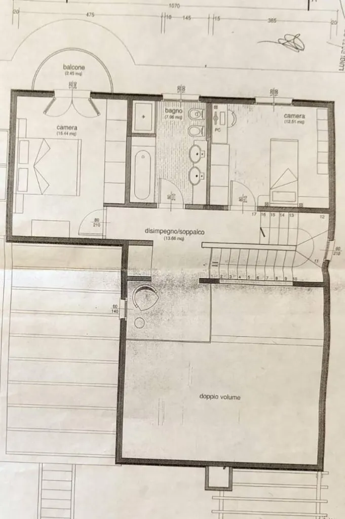 Floor Plan - Luxury Villa with Private Garden in Pisa