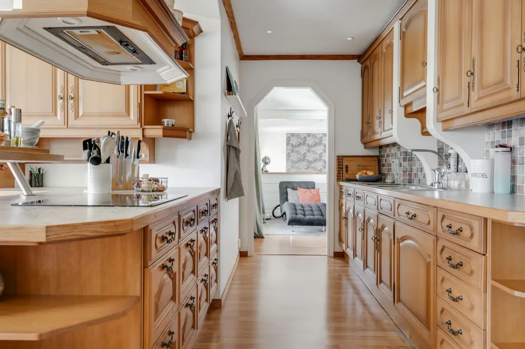 Cuisine - Villa with Private Golf Course in Fristad
