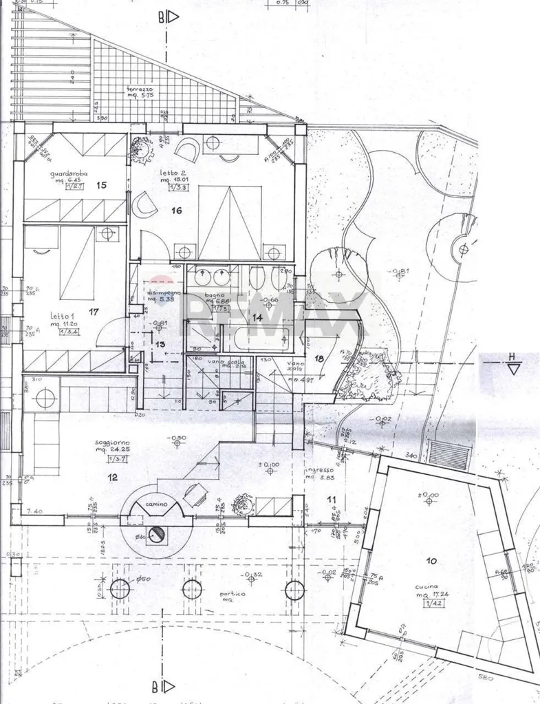Plan - Villa with Garden in Faetano