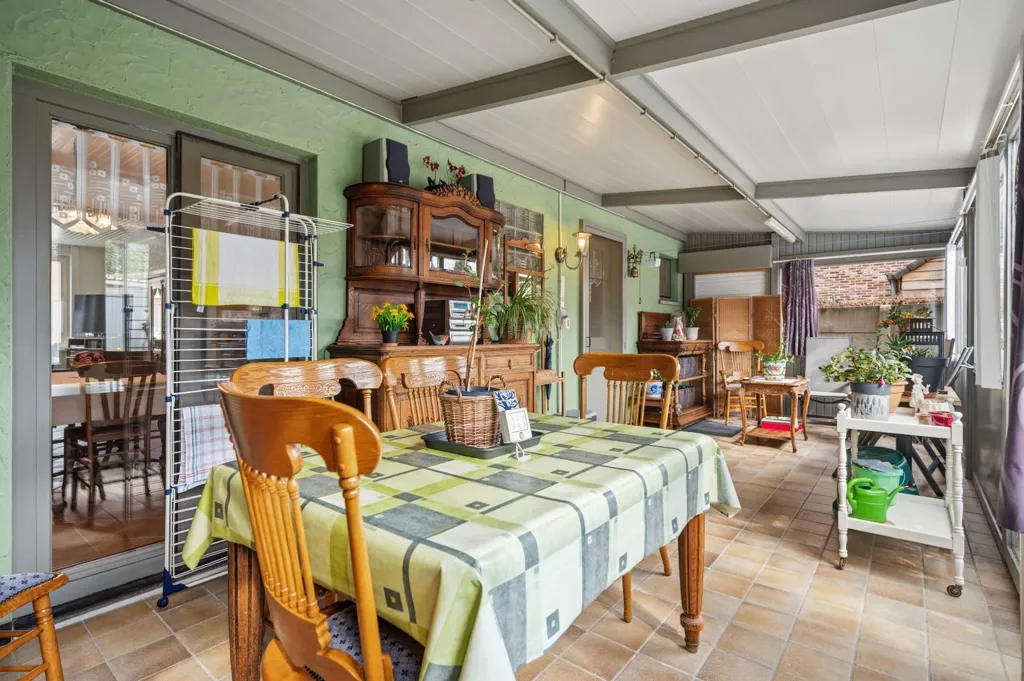 Terrasse - Rijwoning avec Jardin et 2 Garages à Boutersem