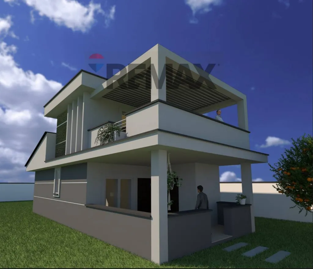 Modern Villa with Garden in Anzio