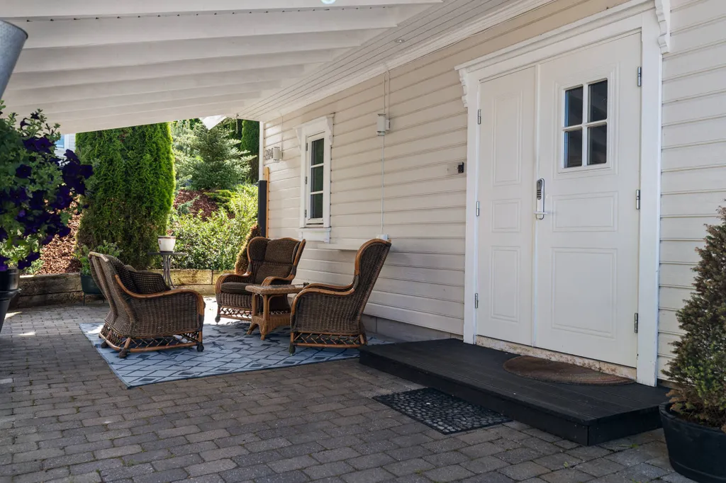 Terrasse - Modernised Detached House with Garden in Dyrsø